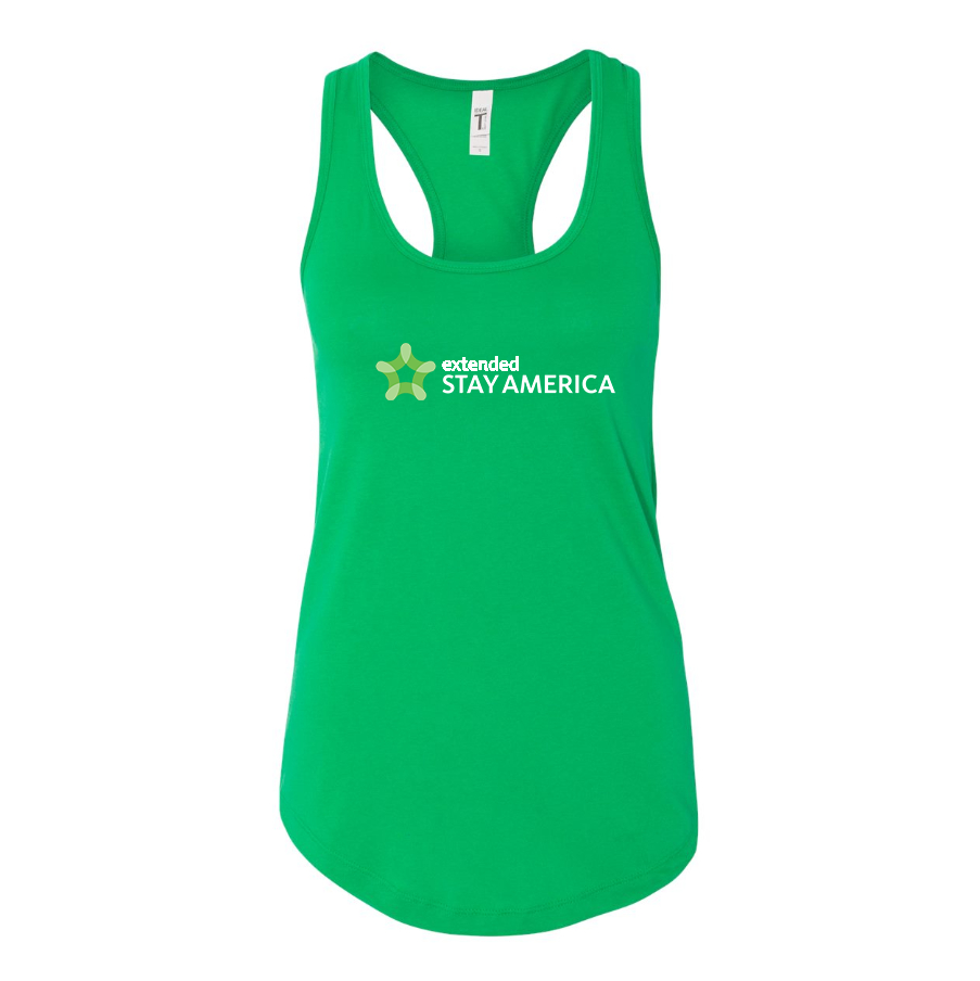Women's Extended Stay America Racerback Tank Top